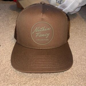 Nuthin Fancy x Tailgate N' Tallboys Brown Snapback